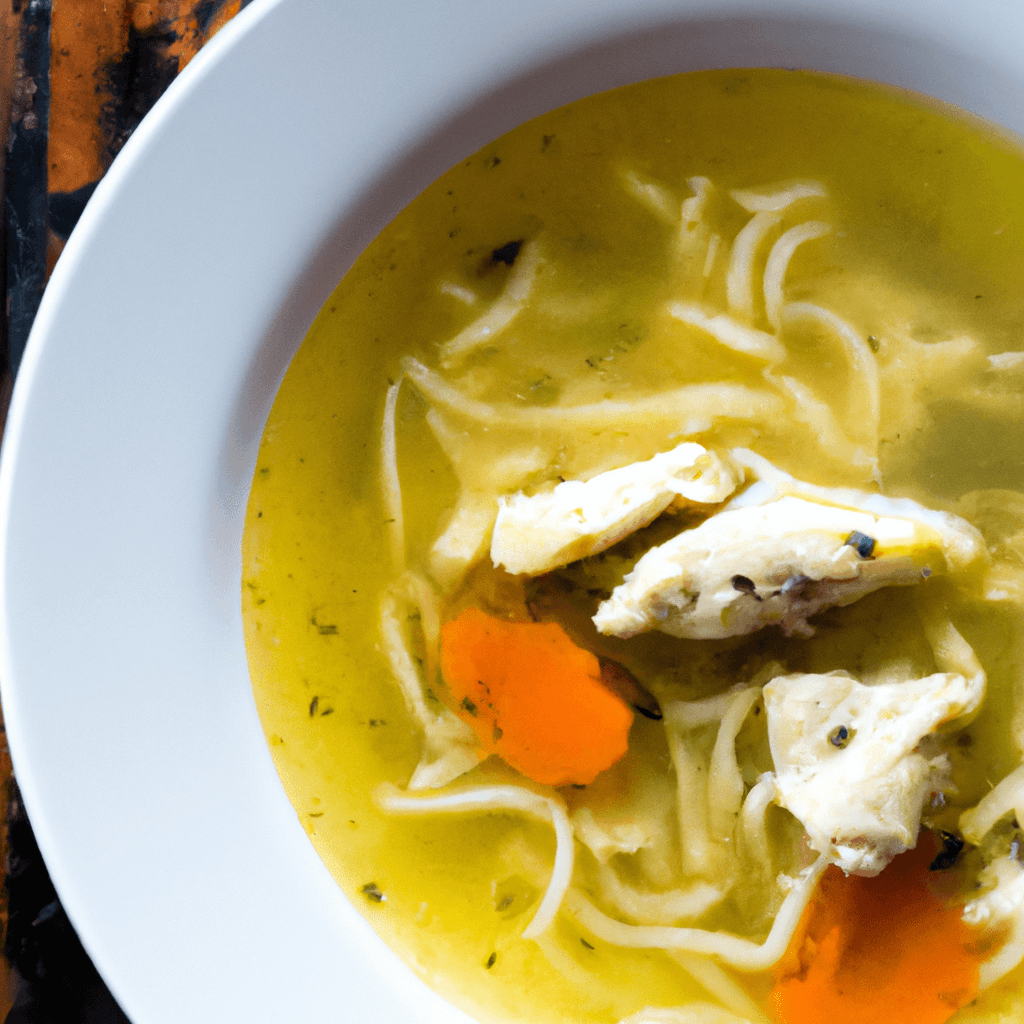 Homemade Chicken Noodle Soup Recipe