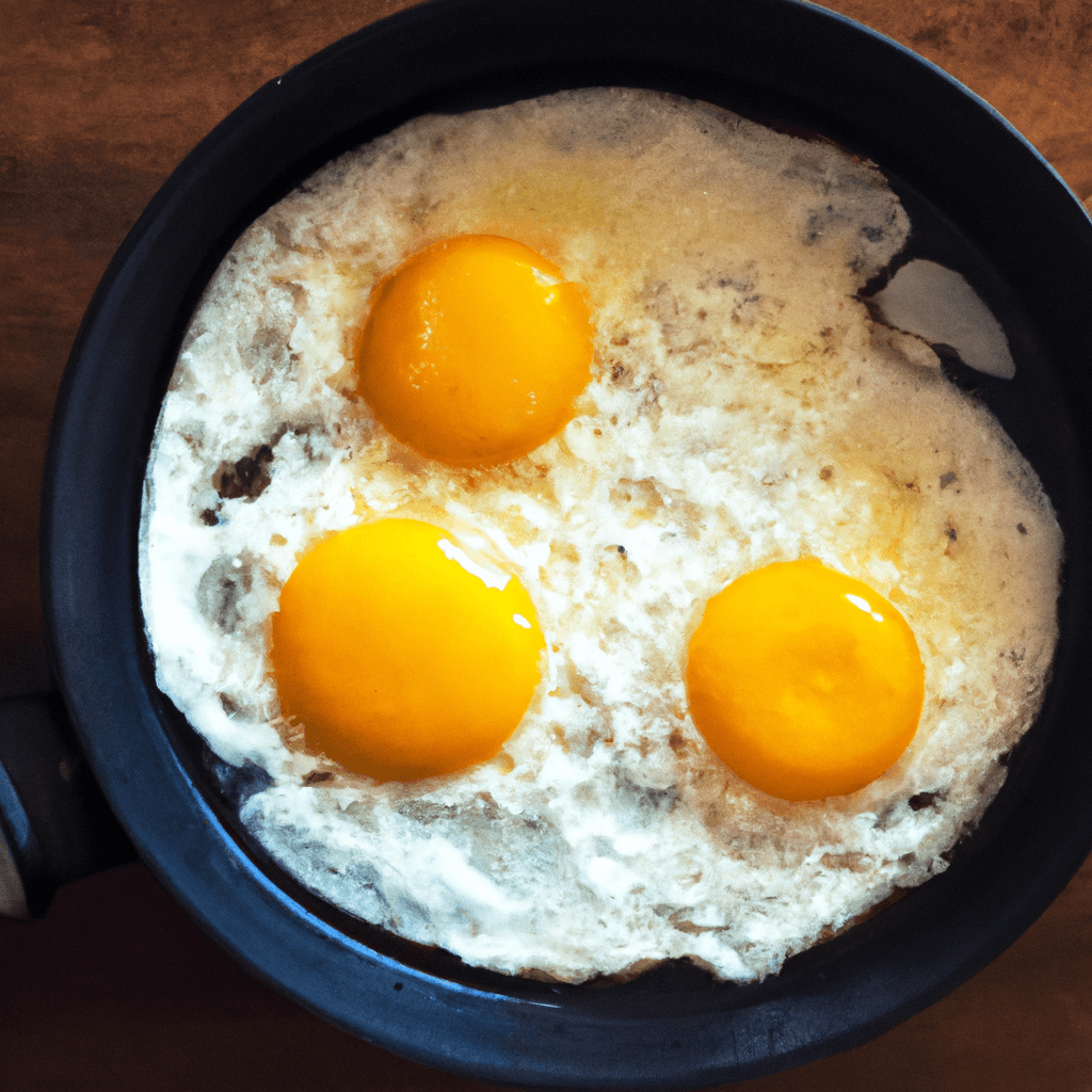 No Cook Eggs Skillet