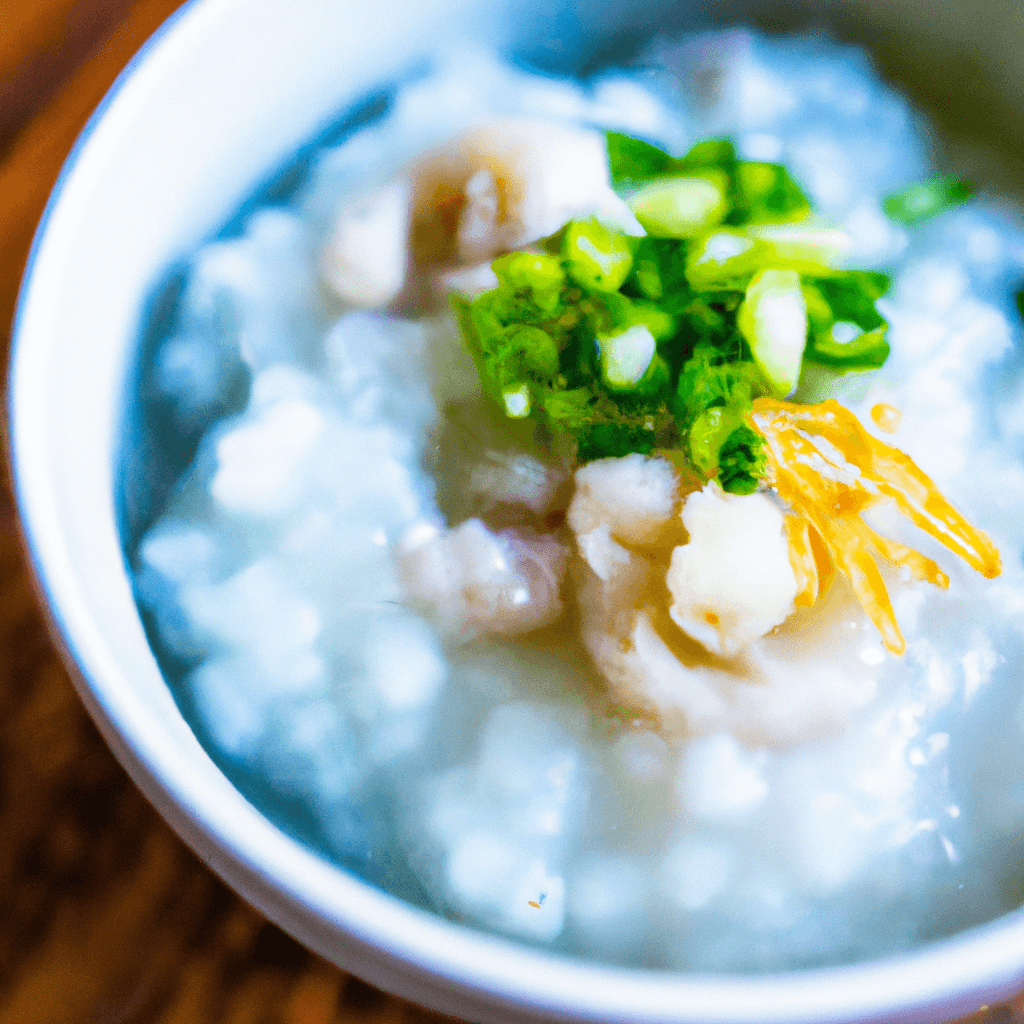 Homemade Congee Rice Bowl