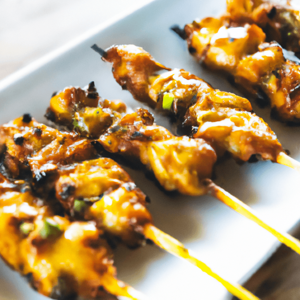 Homemade Hot Honey Chicken Skewers