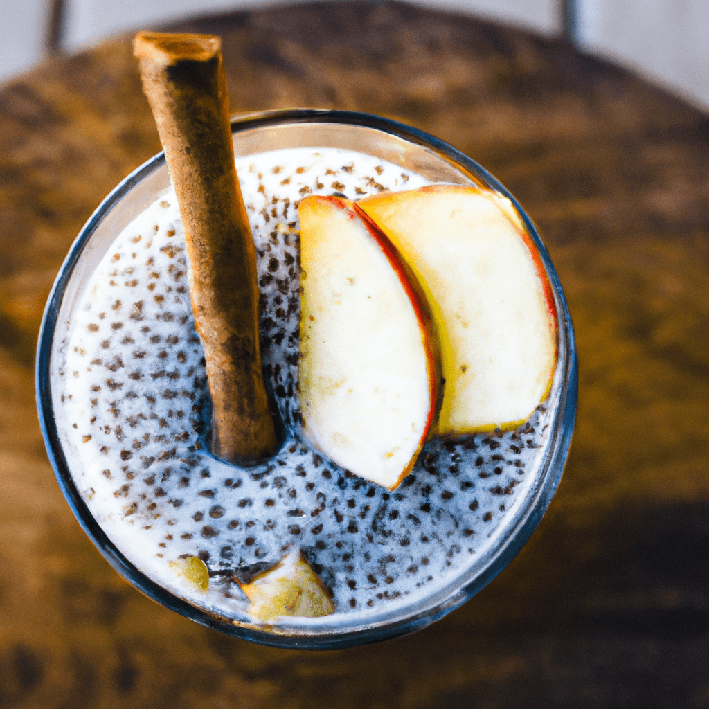 Homemade Apple Cinnamon Chia Pudding