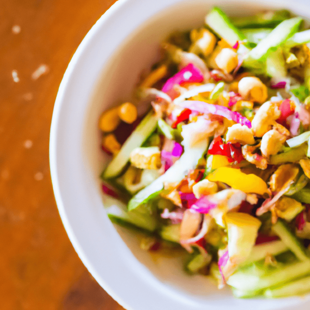 Delicious homemade Homemade Thai Chopped Salad - Easy recipe with step-by-step instructions