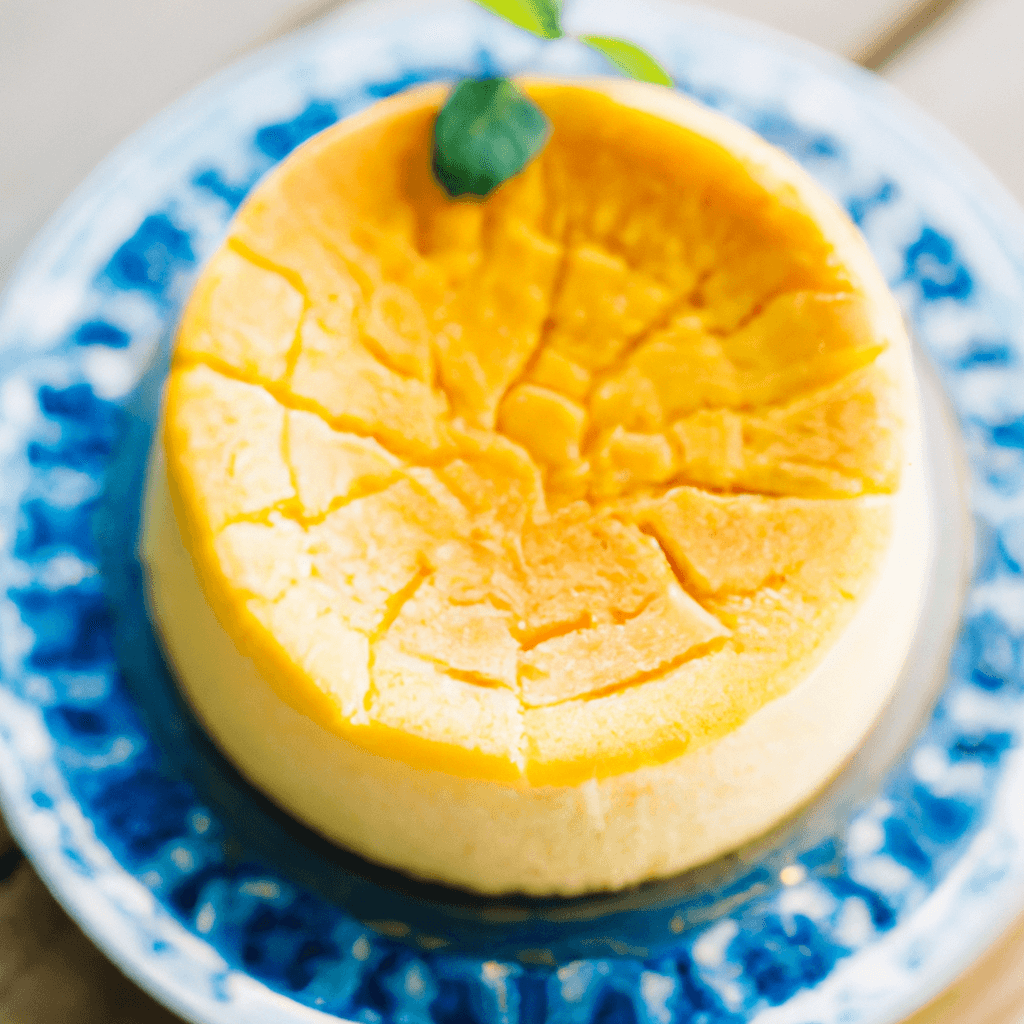 Homemade No Bake Japanese Cheesecake