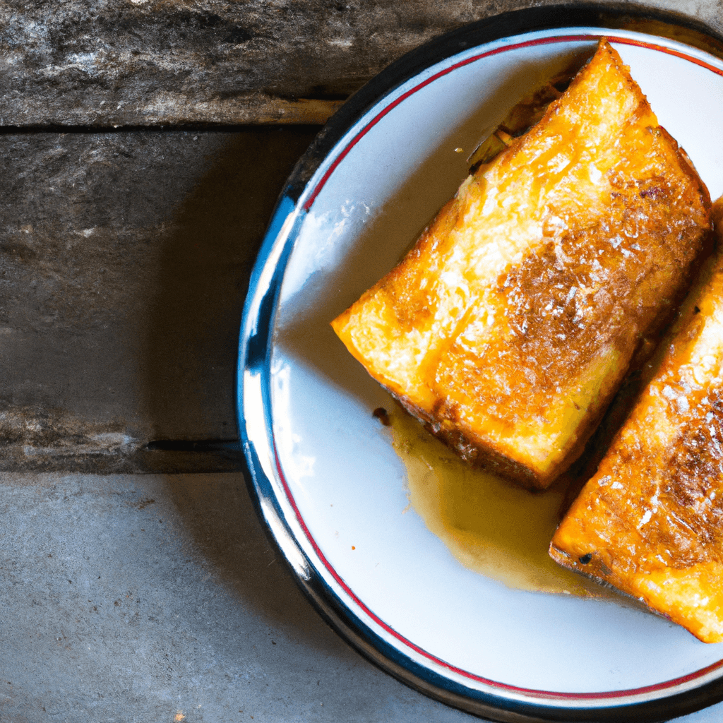 Homemade Cheesy Baked French Toast