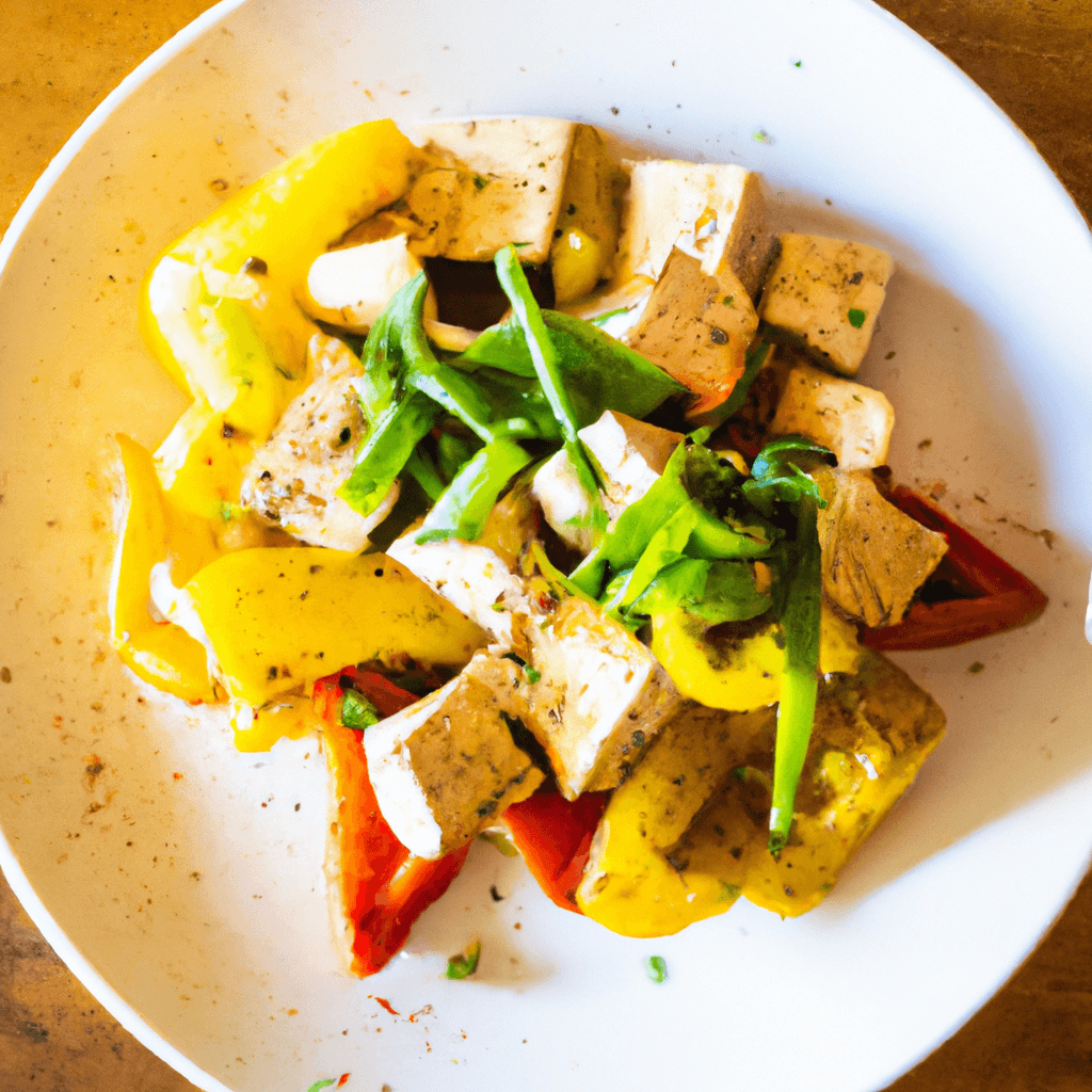 Easy Tofu Salad
