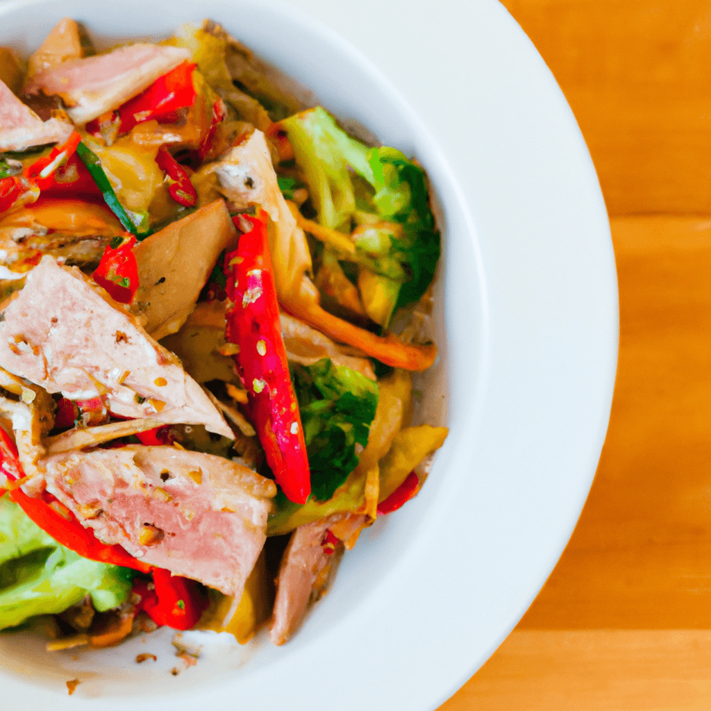 Kid Friendly Tuna Stir Fry