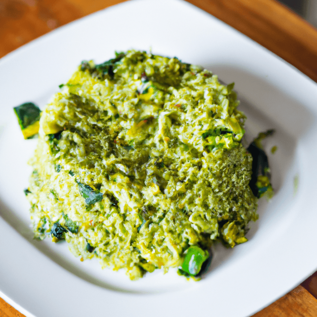 Summer Spinach Rice