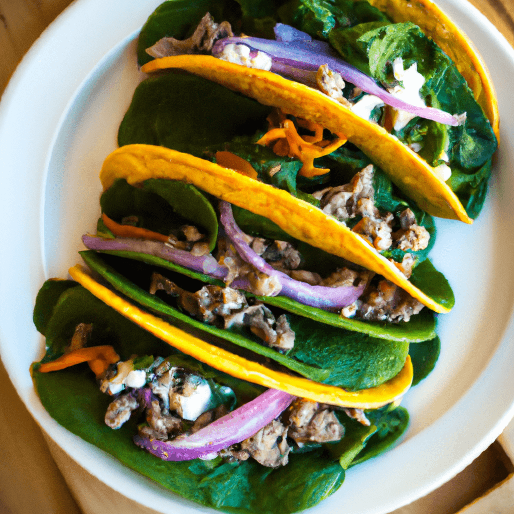 Delicious homemade Meal Prep Spinach Tacos - Easy recipe with step-by-step instructions
