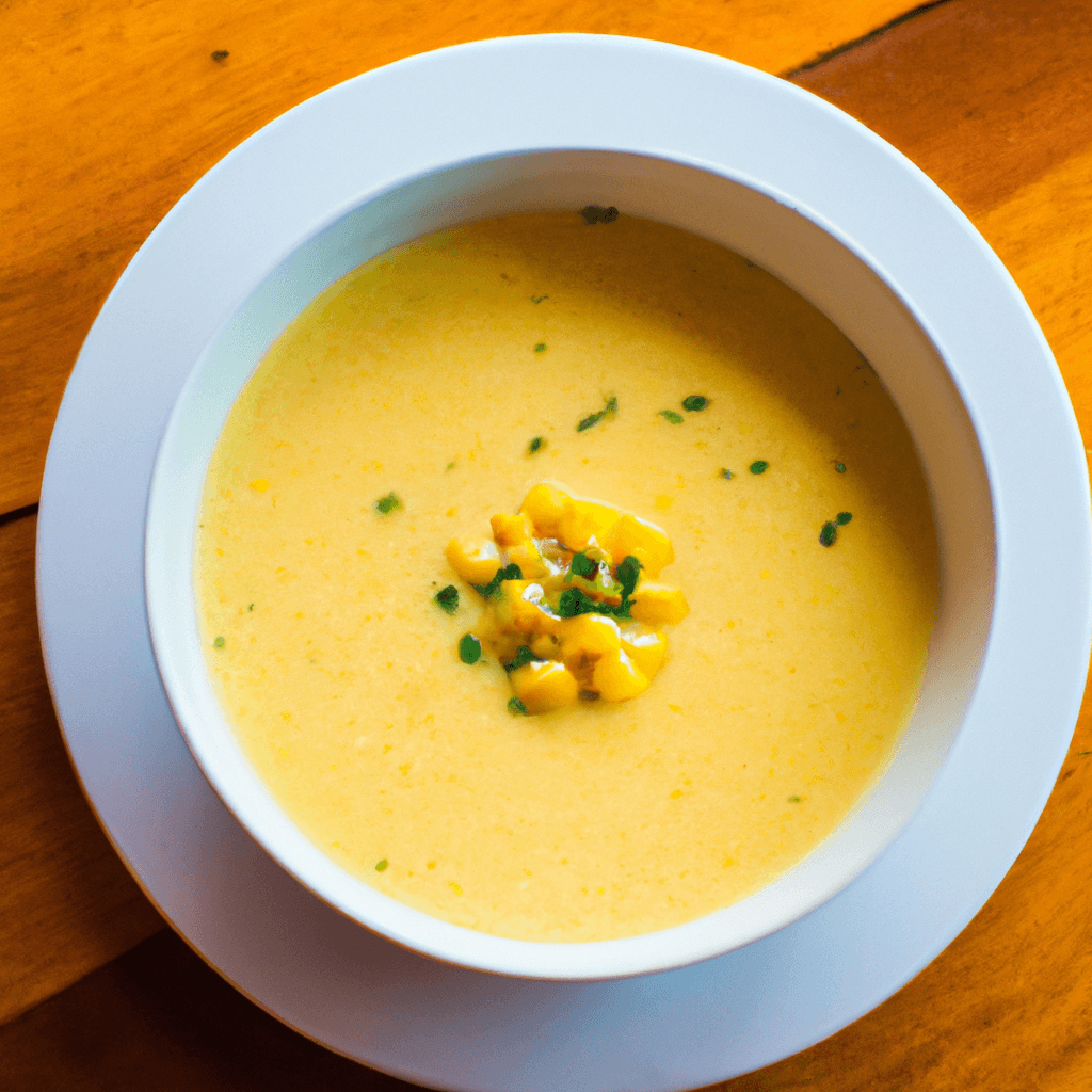 Summer Corn Soup
