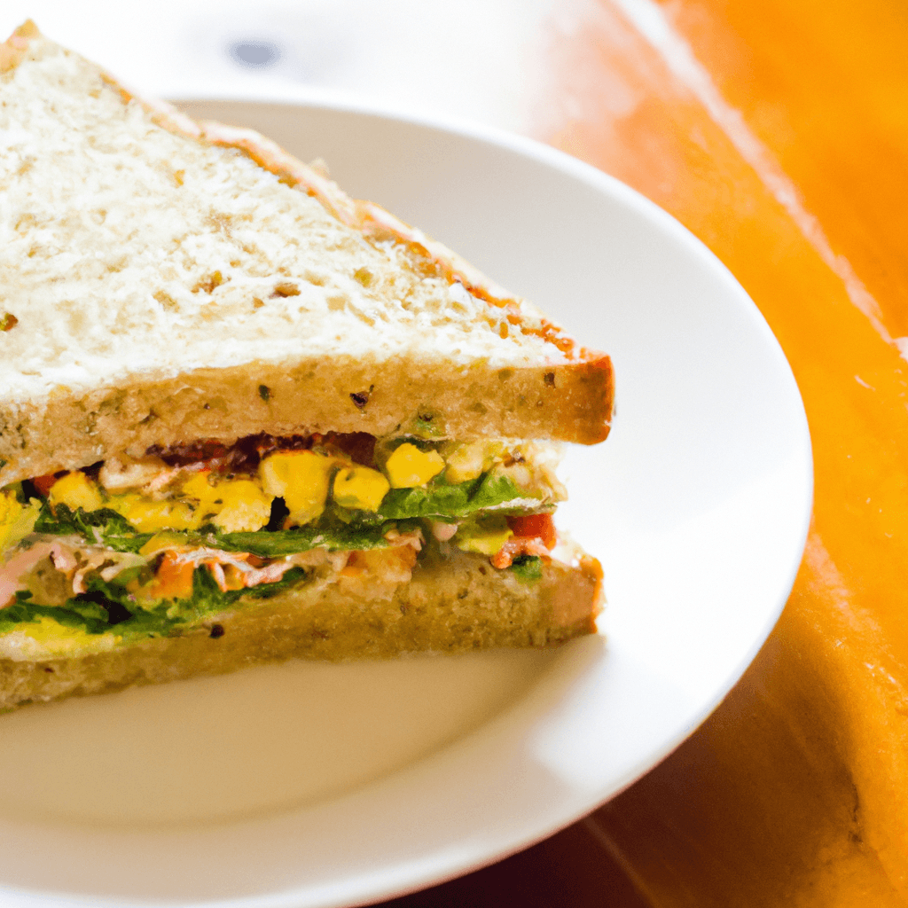 Healthy Corn Sandwich