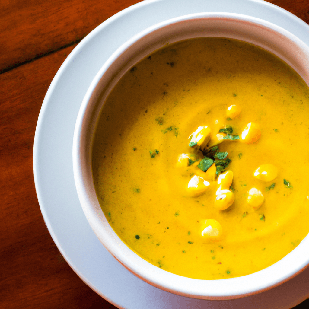 Vegetarian Corn Soup