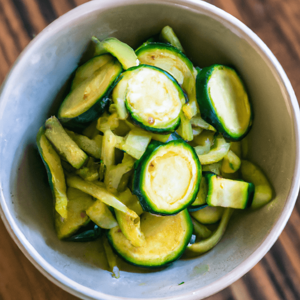 Vegetarian Zucchini Bowl