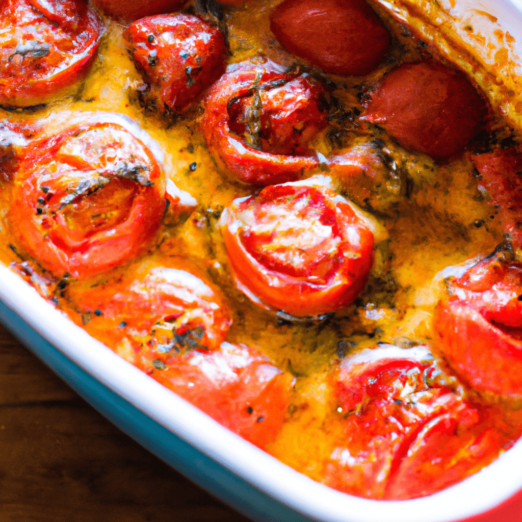 Delicious homemade Summer Tomato Casserole - easy recipe with step-by-step instructions