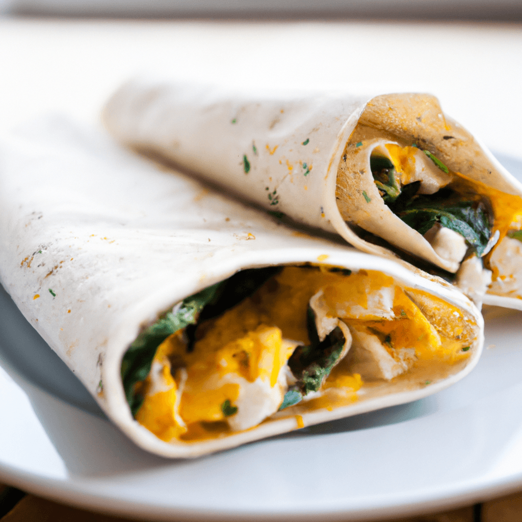 Meal Prep Eggs Wrap