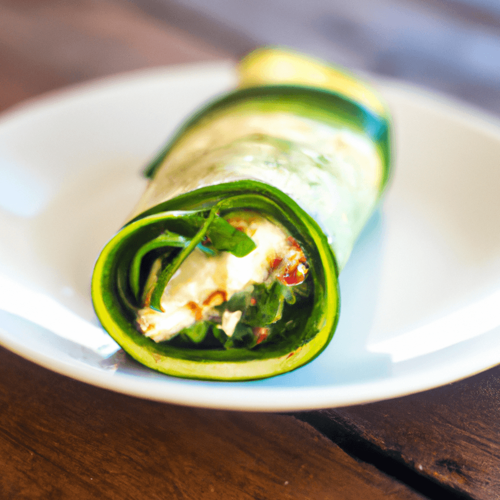 Delicious homemade No Cook Zucchini Wrap - Easy recipe with step-by-step instructions