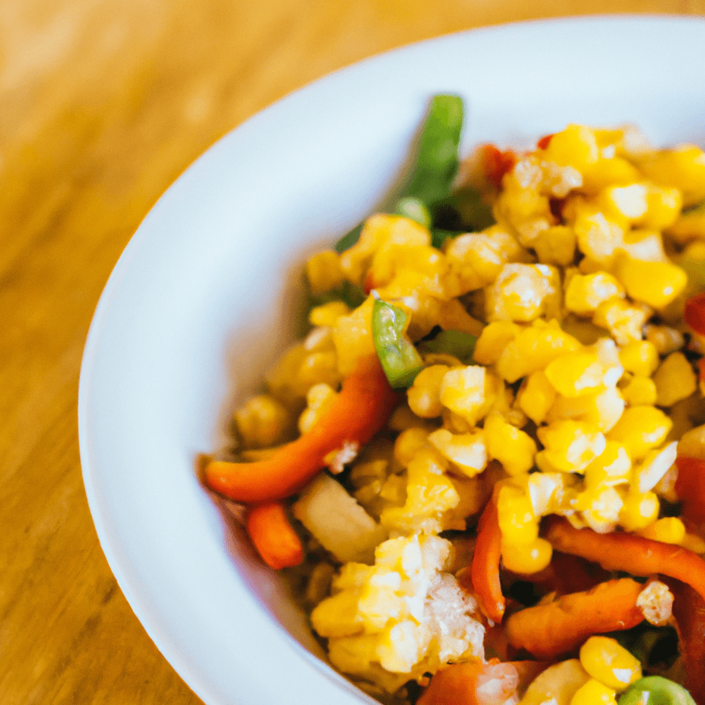 Vegetarian Corn Stir Fry