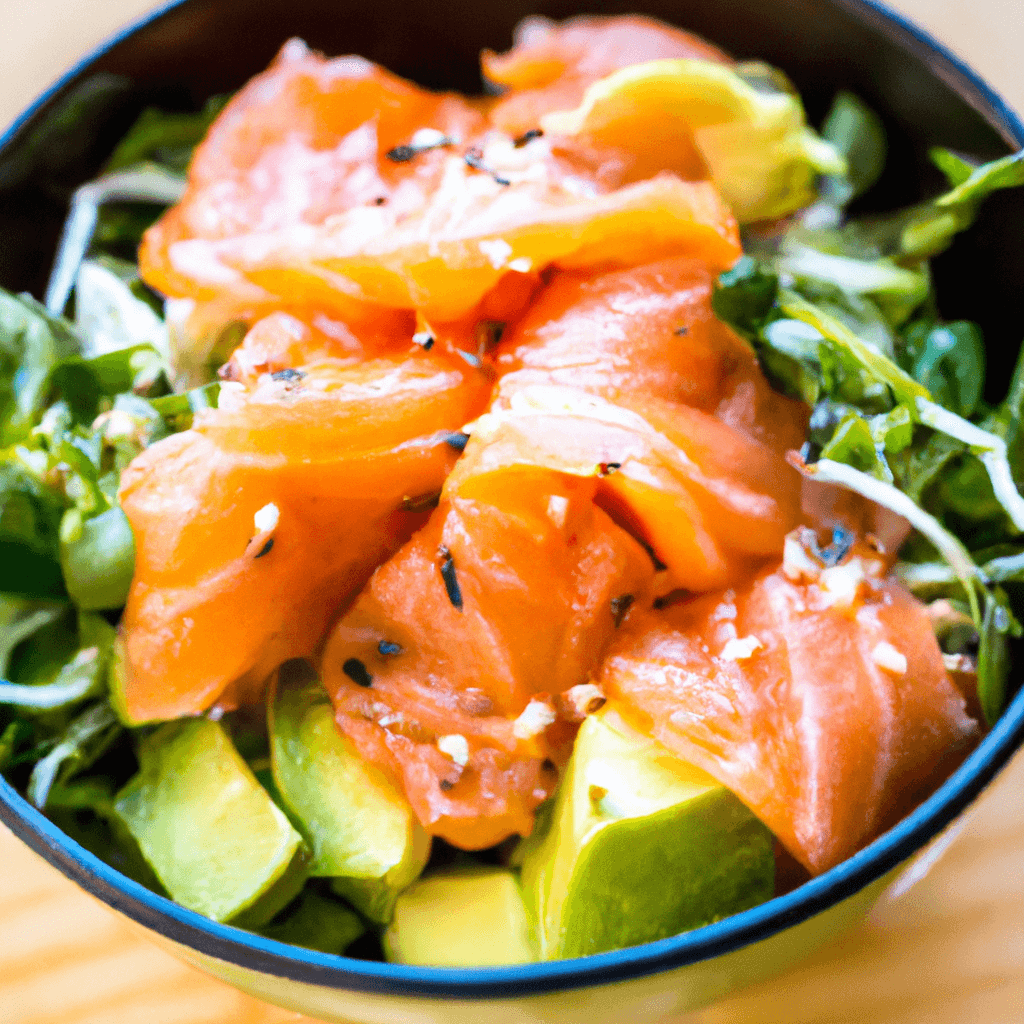 Delicious homemade Healthy Salmon Bowl - Easy recipe with step-by-step instructions